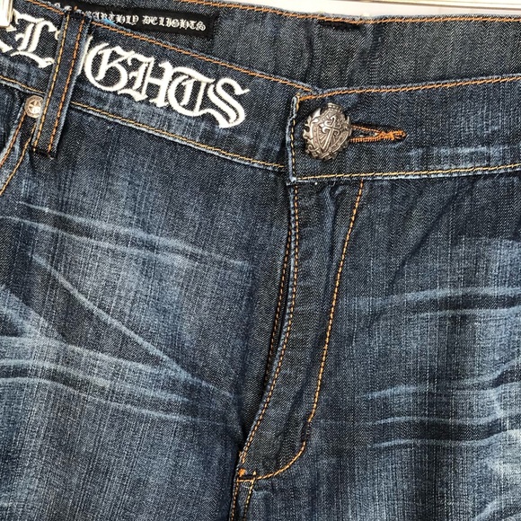 Garden of Earthly Delights Sz.36x31 Dark Wash - Picture 6 of 6